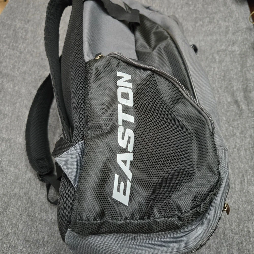 Easton Walk-Off Bat Pack Backpack Unisex Large Gray Baseball Softball Gear Bag